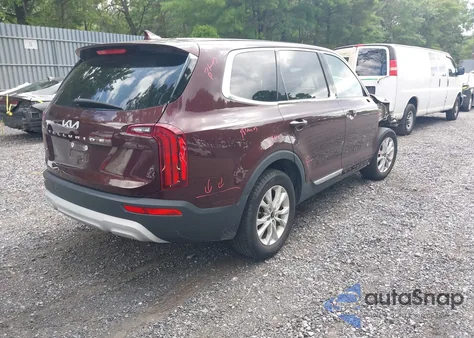 2022 Kia Telluride Lx из США, поврежденный, VIN 5XYP2DHC4NG263821